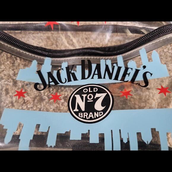 Jack Daniels No 7 Clear Concert Fanny Pack - Picture 3 of 5